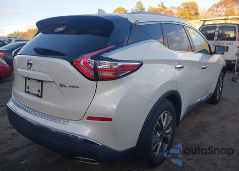 2018 Nissan Murano Sl from USA, damaged, VIN 5N1AZ2MH2JN113602